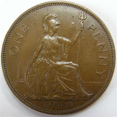 1948 british penny|1948 penny for sale.